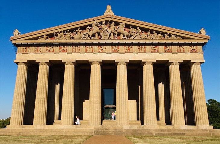 Le Parthénon dans Centennial Park, Nashville