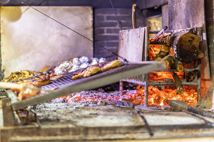 A barbecue in Uruguay