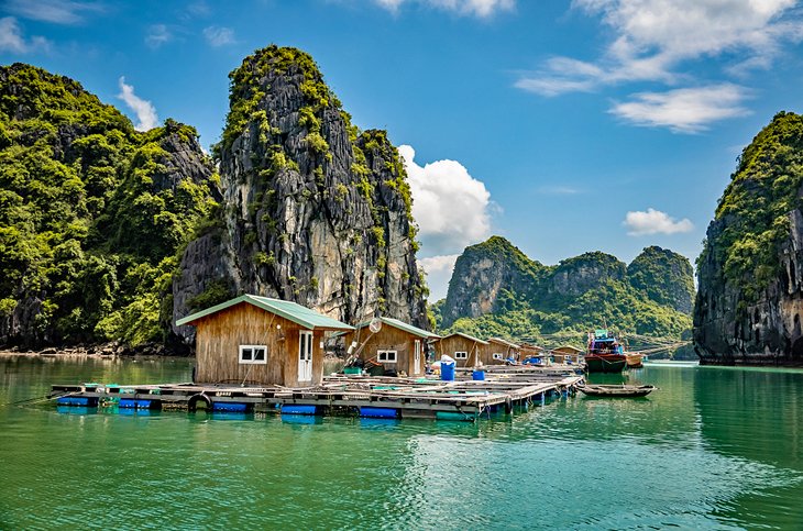 The Vung Vieng Floating Village