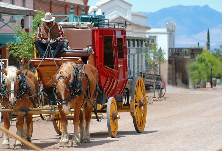 Stagecoach in Tombstone