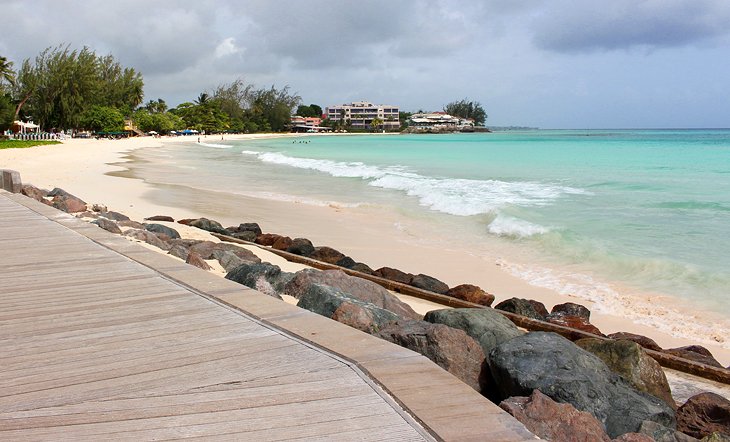 Barbados Boardwalk and beach, Accra