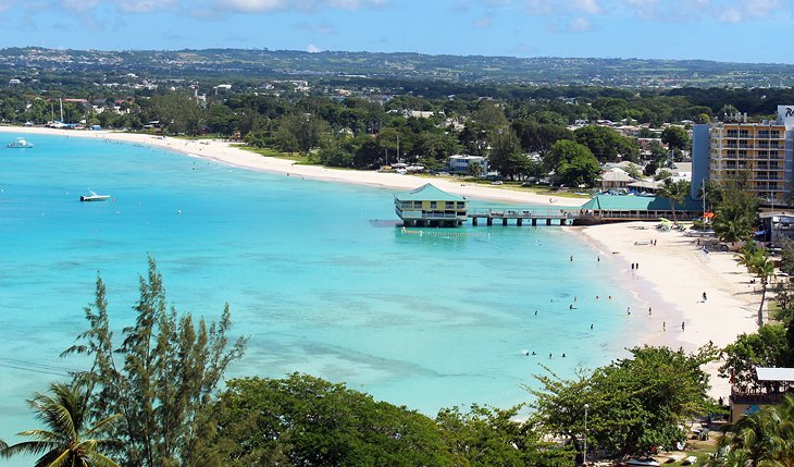 View over Carlisle Bay