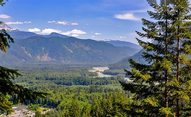 View from the Crooked Falls trail