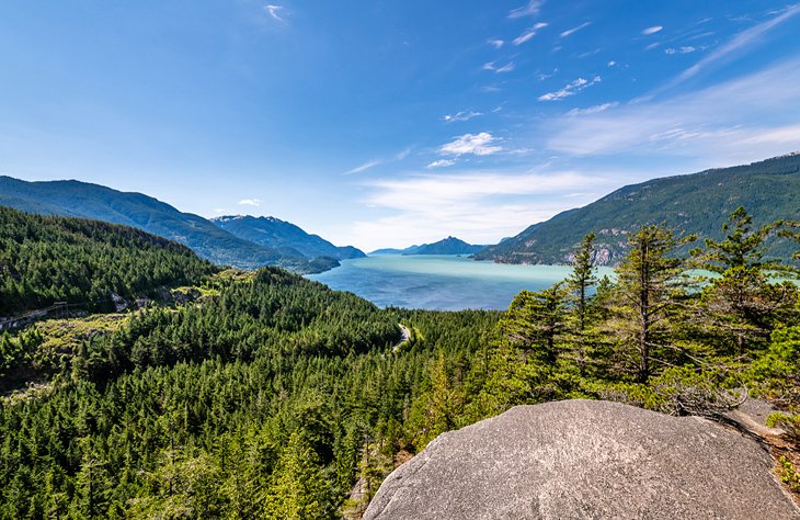 Stunning view from the Murrin Park Loop Trail