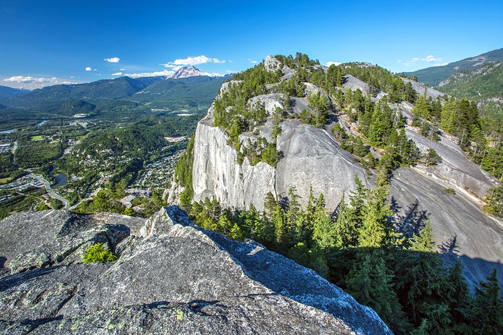 View from atop the Stawamus Chief