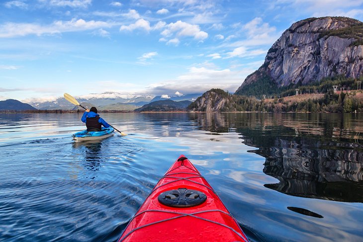 Howe Sound kayaking