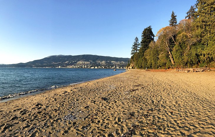 Second Beach in Stanley Park