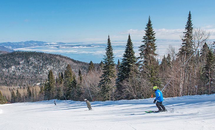 9 estaciones de esquí mejor calificadas en Quebec