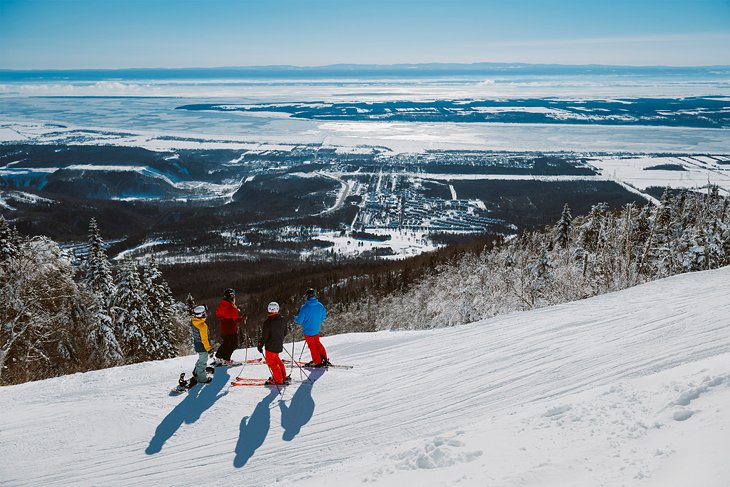 Canada Quebec Top Ski Resorts Mont Sainet Anne 