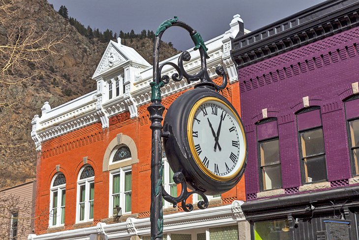 Historical buildings in Georgetown, Colorado