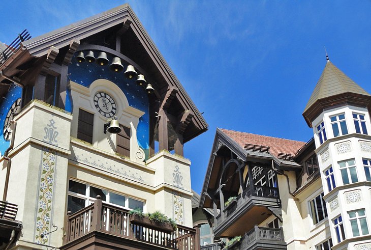 Bavarian buildings in Vail