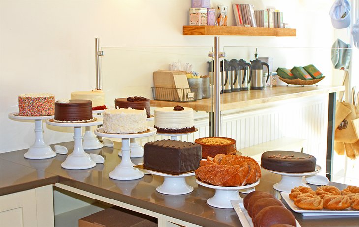 Cakes at By the Way Bakery in Greenwich