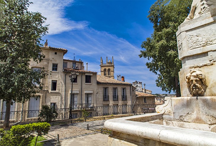 Fountain at Place de la Canourgue