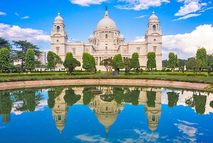 The Victoria Memorial in Kolkata