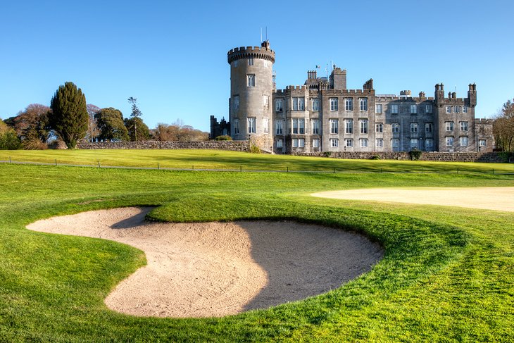 Dromoland Castle and golf course in County Clare, Ireland
