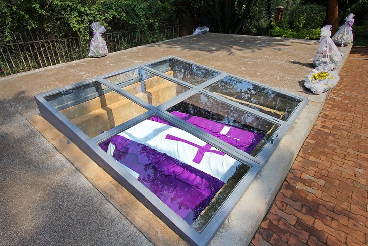 Victims' names at the Kigali Genocide Memorial