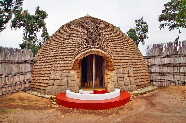 The fresh milk hut at the King's Palace Museum