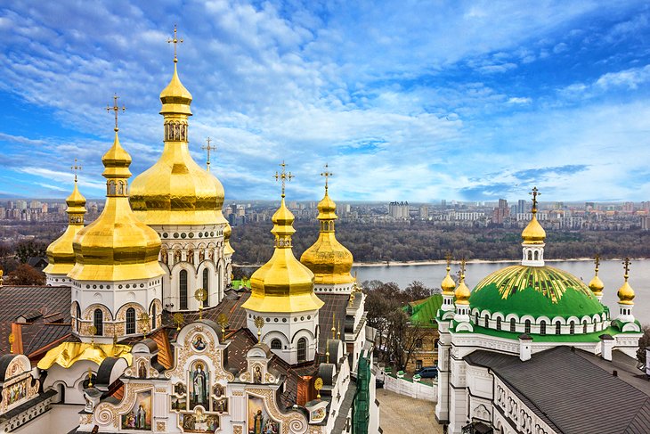 Kiev Pechersk Lavra or the Kiev Monastery of the Caves