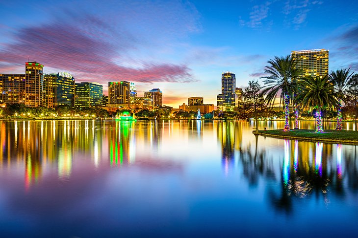 Lake Eola in Downtown Orlando