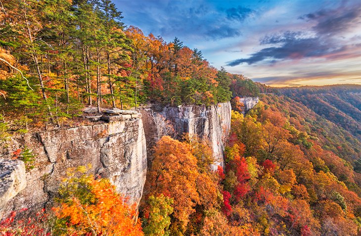 Fall colors at the New River Gorge