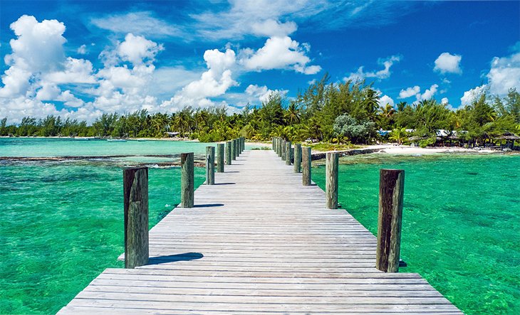 Dock on Andros Island