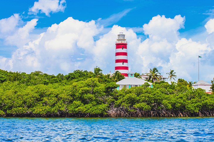 Elbow Reef Lighthouse on Elbow Cay