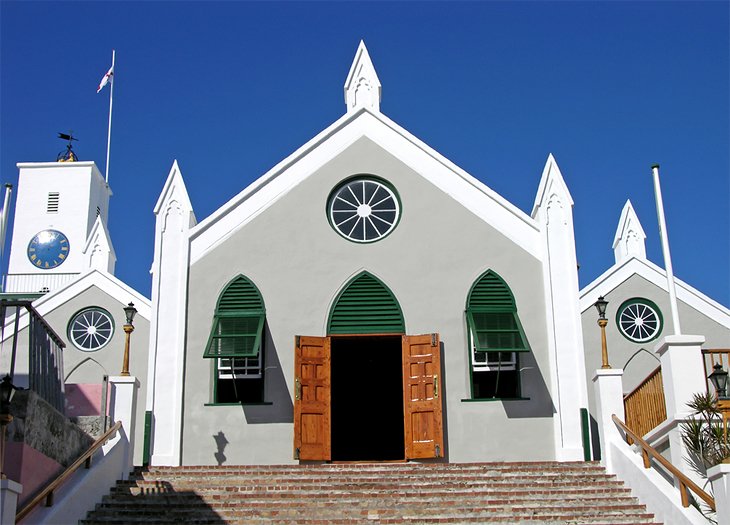 Église Saint-Pierre, Saint-Georges, Bermudes