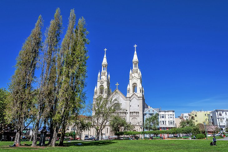 Washington Square Park in North Beach