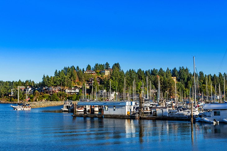 Harbor at Gibsons, B.C.