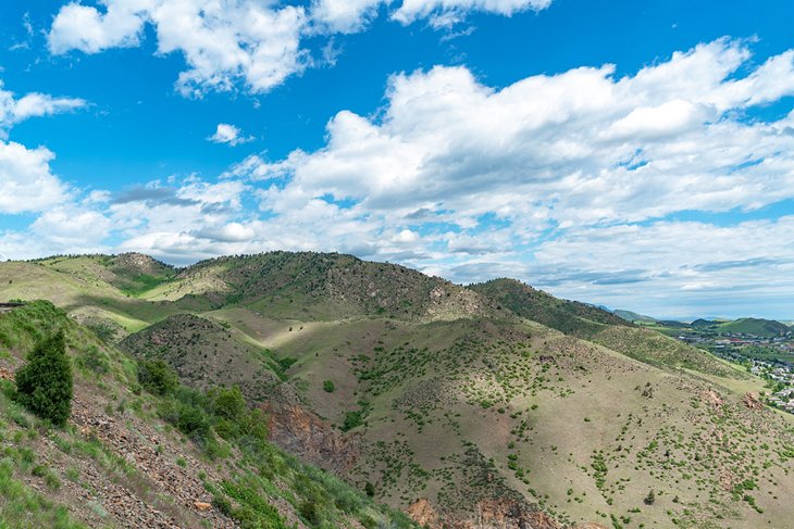 Top Hikes Near Denver - Colorado In 2023 View from the trail in Windy Saddle Park