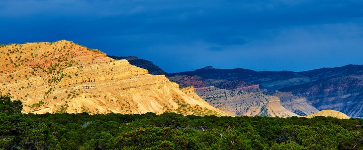 Book Cliffs near Grand Junction