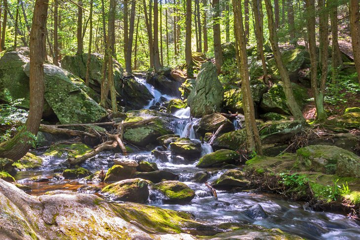 Upper tier of Buttermilk Falls