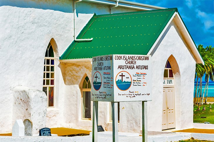 Église chrétienne à Arutanga, Aitutaki