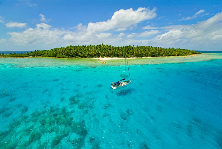 Remote Suwarrow Atoll