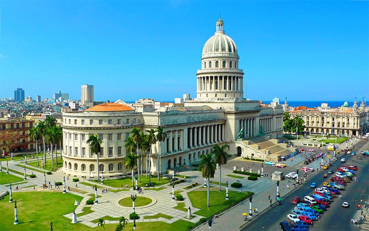 The National Capitol Building in Havana