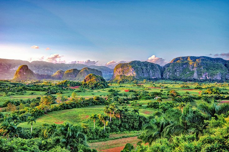 Verdant countryside in Vinales