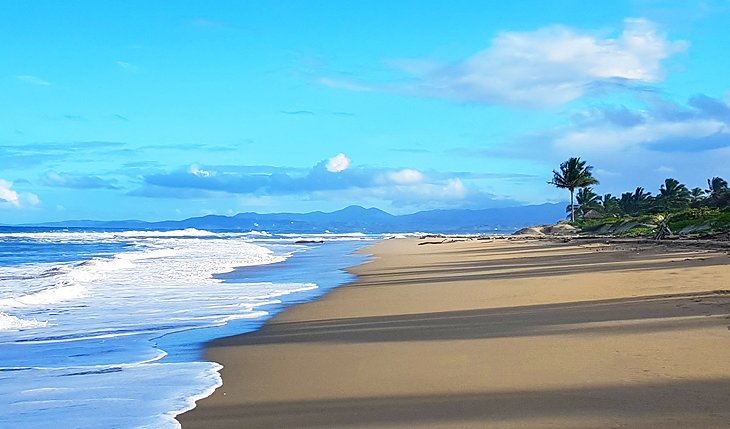 Beach east of Cabarete