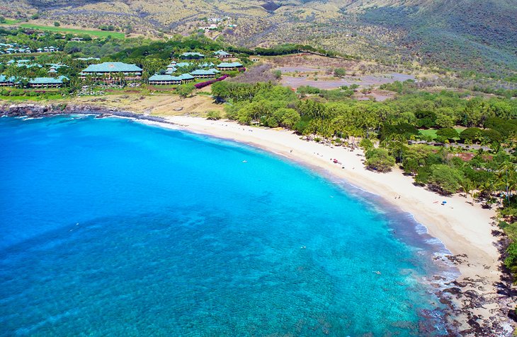 Hulopoe Beach on Lanai