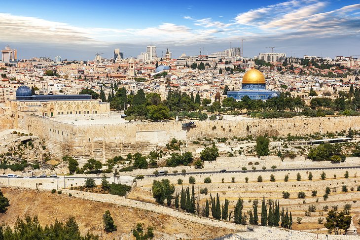 View of Jerusalem from the Mount of Olives