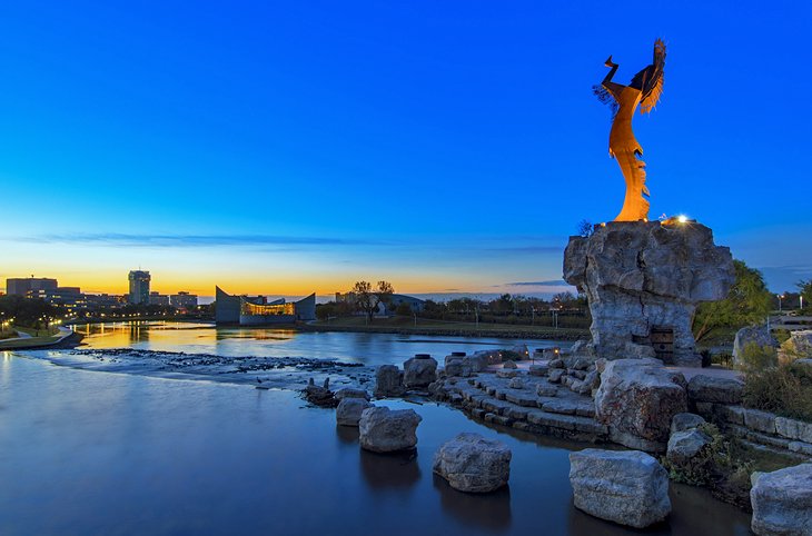 Keeper of the Plains in Wichita
