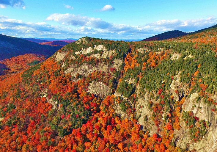 Fall colors at Grafton Notch State Park