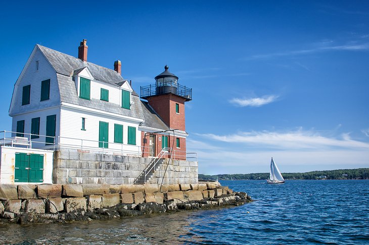 Rockland Harbor Breakwater Lighthouse