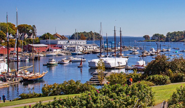 Rockland inner harbor