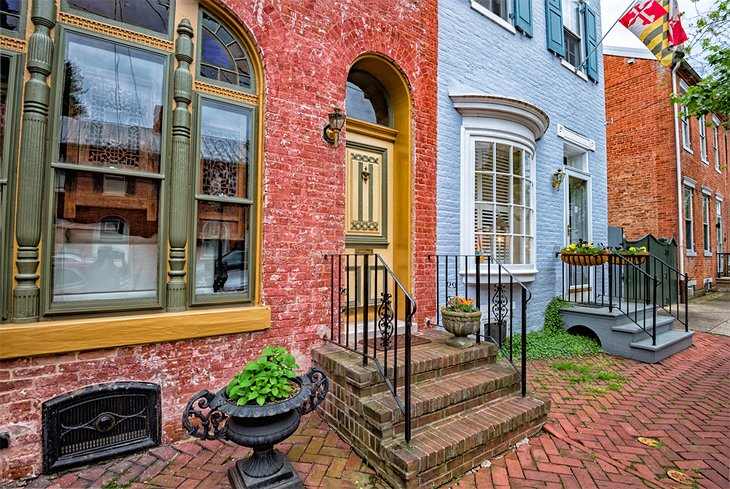 Historic homes in Frederick