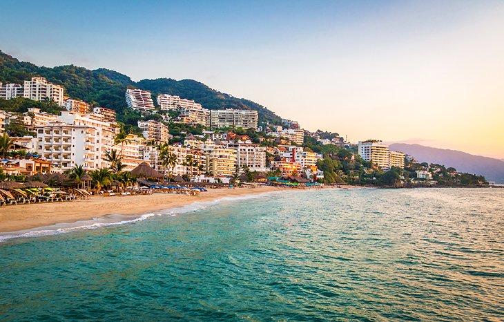 Sunset on Puerto Vallarta Beach