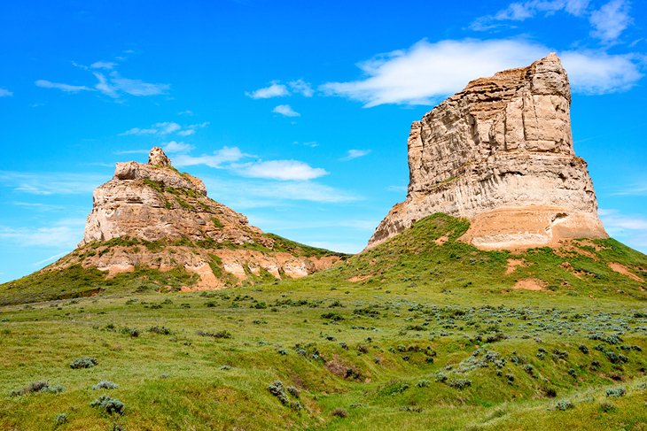 Courthouse and Jail Rocks