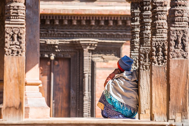 Durbar Square in Bhaktapur