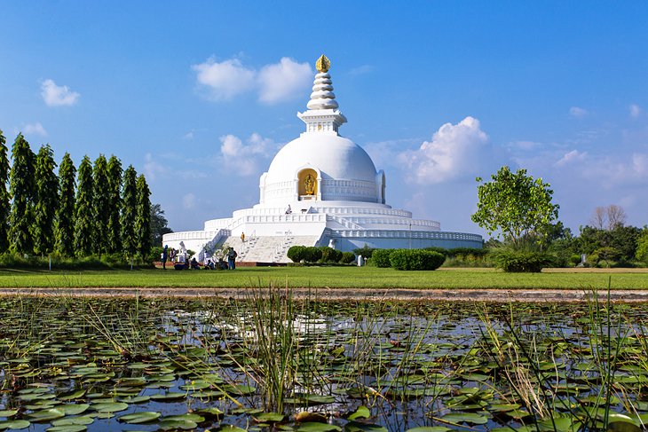 World Peace Pagoda in Lumbini