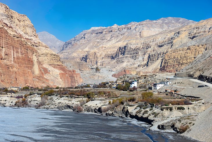 Village of Chusang, Upper Mustang region