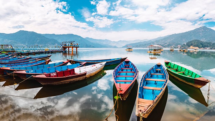 Phewa Lake in Pokhara